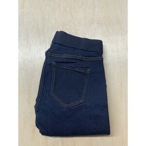 Liverpool Denim Begging Women's Size 2 Stretch Dark Wash Skinny Pull On 30x29